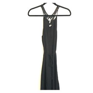 Joie Black Maxi Silk Dress